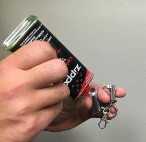 Filling a Fuel Canister