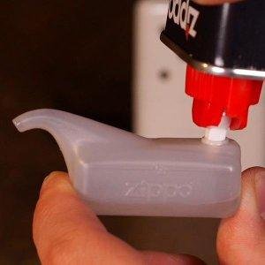 Filling Zippo Hand Warmer Canister