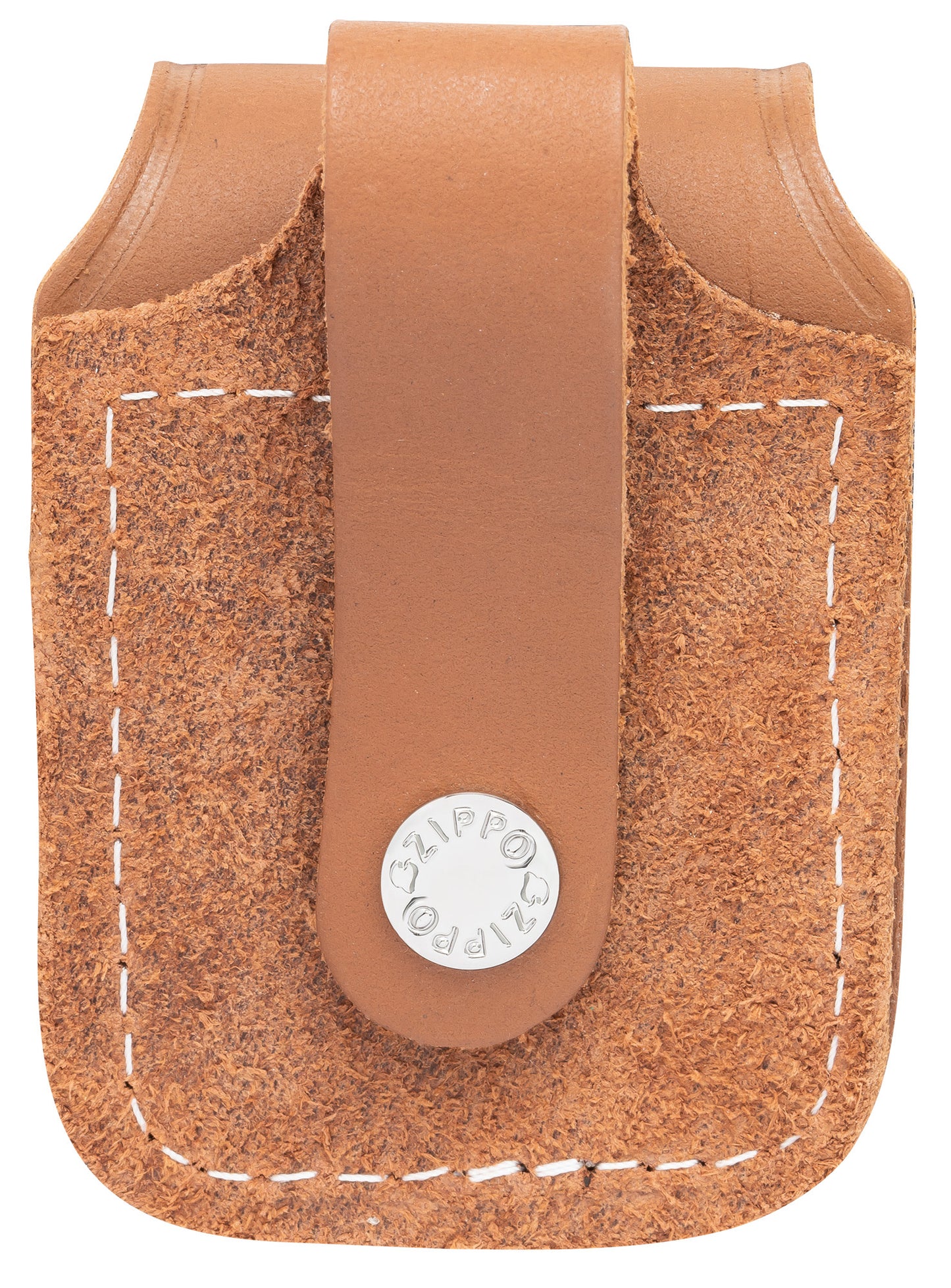 Back of Camel Lighter Pouch- Loop, showing the loop