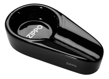 Image of Cigar Ashtray, showing the top at an angle.