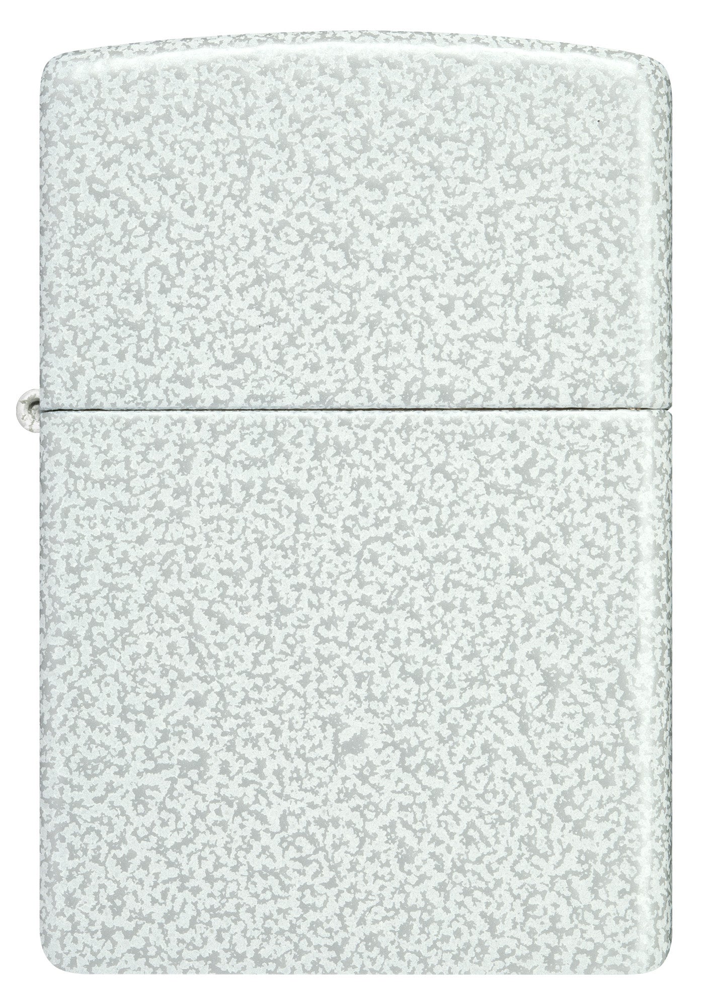 Front view of Zippo Classic Glacier Windproof Lighter.